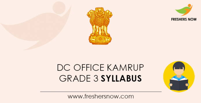 DC-Office-Kamrup-Grade-3-Syllabus