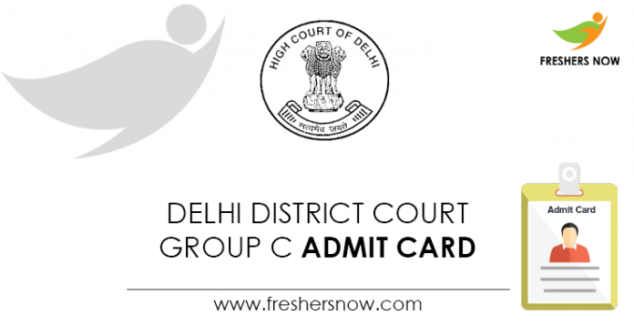 Delhi-District-Court-Group-C-Admit-Card