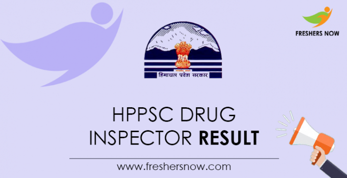 HPPSC-Drug-Inspector-Result