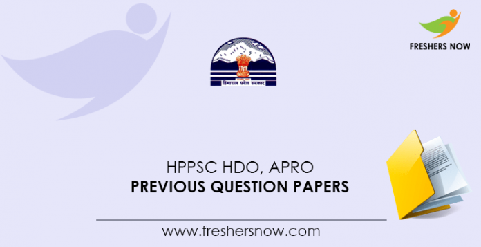 HPPSC-HDO,-APRO-Previous-Question-Papers