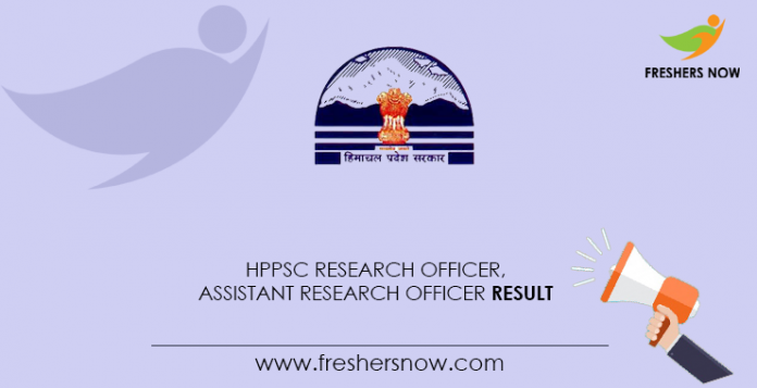 HPPSC-Research-Officer,-Assistant-Research-Officer-Result