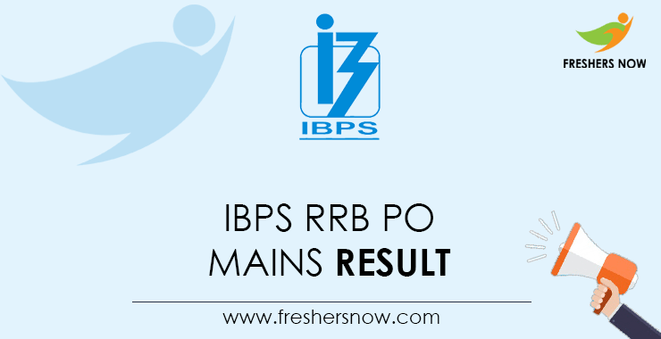 IBPS RRB PO Mains Result 2021 (Out) | Officer Scale 1 Cut ...