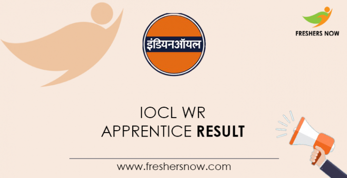 IOCL-WR-Apprentice-Result