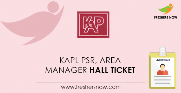 KAPL-PSR,-Area-Manager-Hall-Ticket