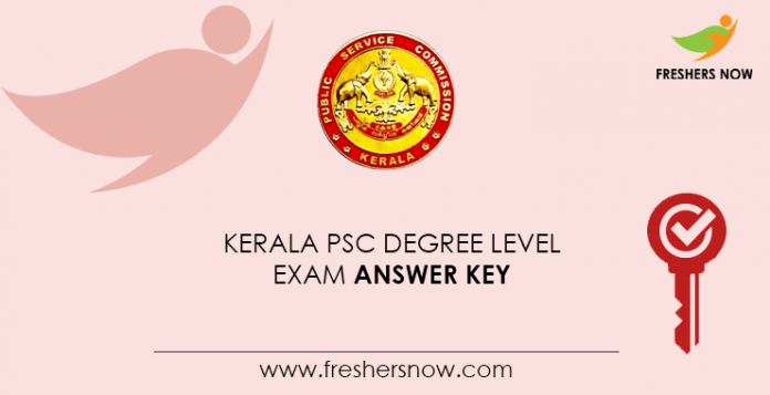 Kerala-PSC-Degree-Level-Exam-Answer-Key