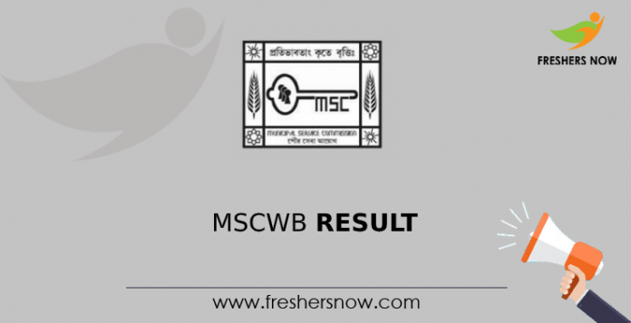 MSCWB Result