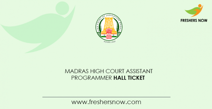 Madras-High-Court-Assistant-Programmer-Hall-Ticket