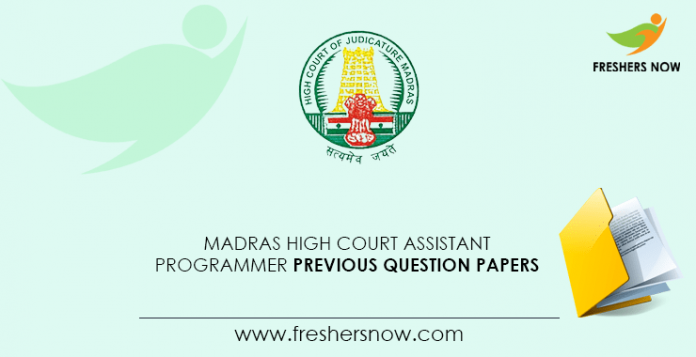 Madras-High-Court-Assistant-Programmer-Previous-Question-Papers