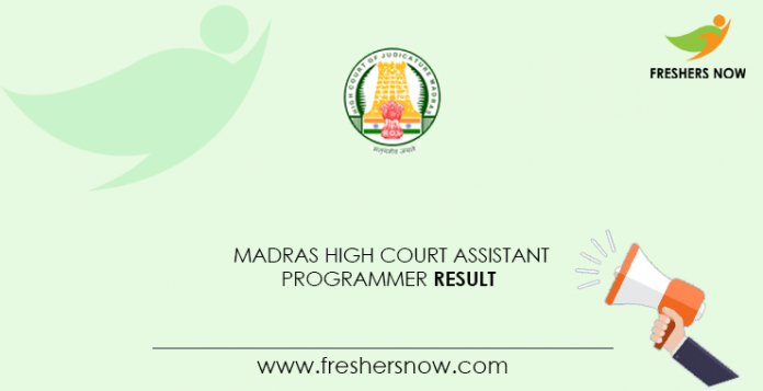 Madras-High-Court-Assistant-Programmer-Result