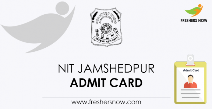 NIT-Jamshedpur-Admit-Card