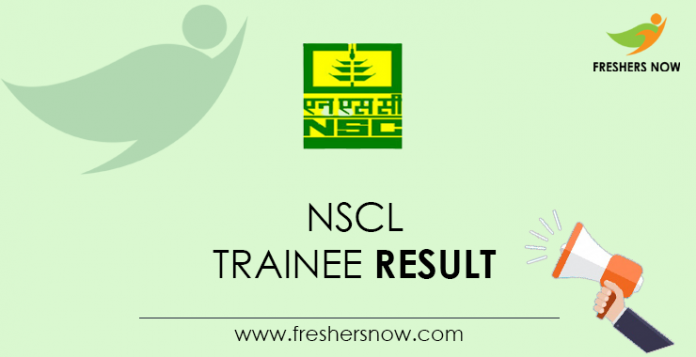 NSCL-Trainee-Result