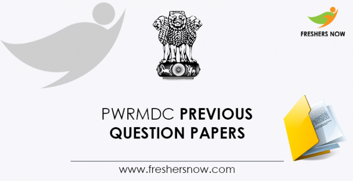 PWRMDC-Previous-Question-Papers