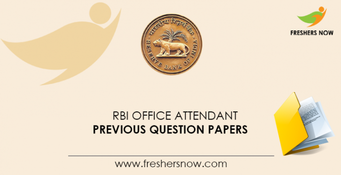 RBI-Office-Attendant-Previous-Question-Papers