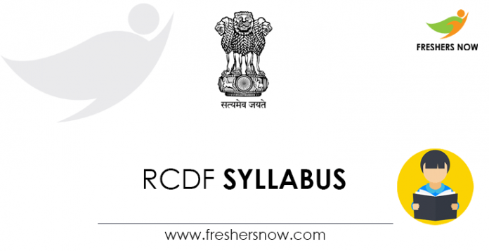 RCDF Syllabus