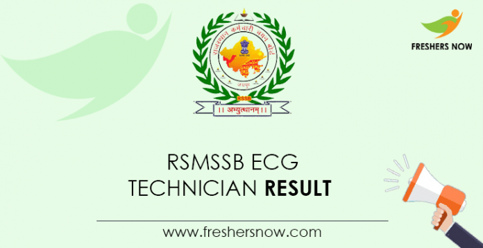 RSMSSB-ECG-Technician-Result