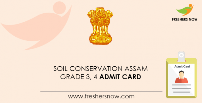 Soil-Conservation-Assam-Grade-3,-4-Admit-Card