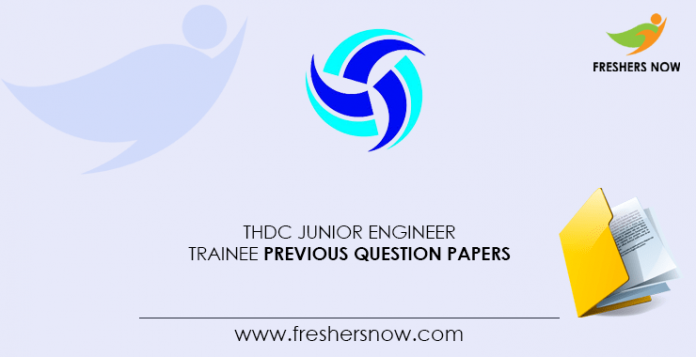 THDC-Junior-Engineer-Trainee-Previous-Question-Papers