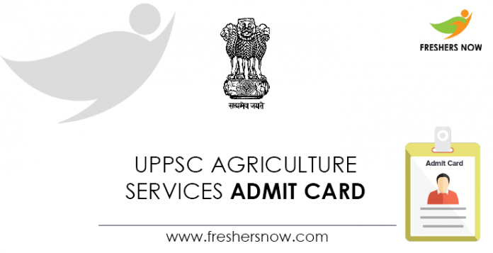 UPPSC-Agriculture-Services-Admit-Card