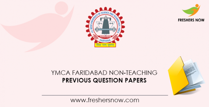 YMCA-Faridabad-Non-Teaching-Previous-Question-Papers