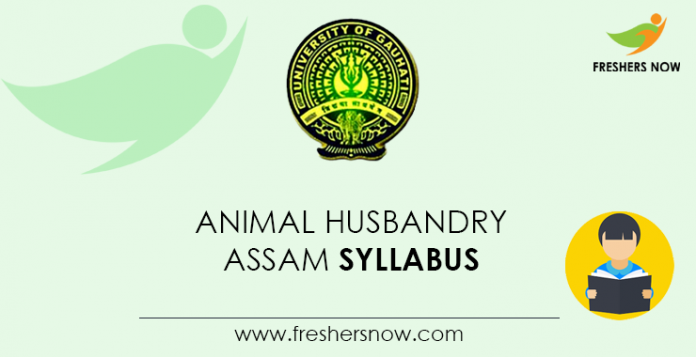 Animal Husbandry Assam Syllabus