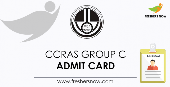 CCRAS-Group-C-Admit-Card