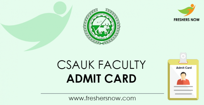CSAUK-Faculty-Admit-Card