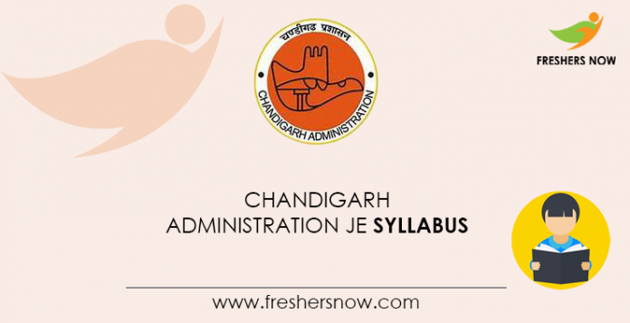 Chandigarh-Administration-JE-Syllabus