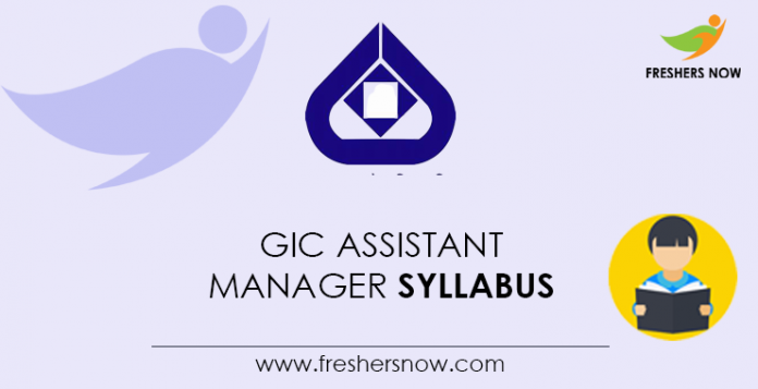 GIC Assistant Manager Syllabus