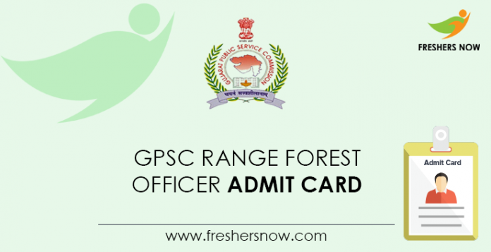 GPSC-Range-Forest-Officer-Admit-Card