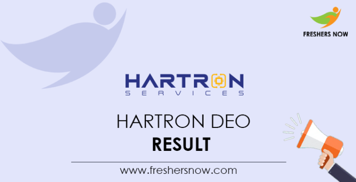 HARTRON-DEO-Result