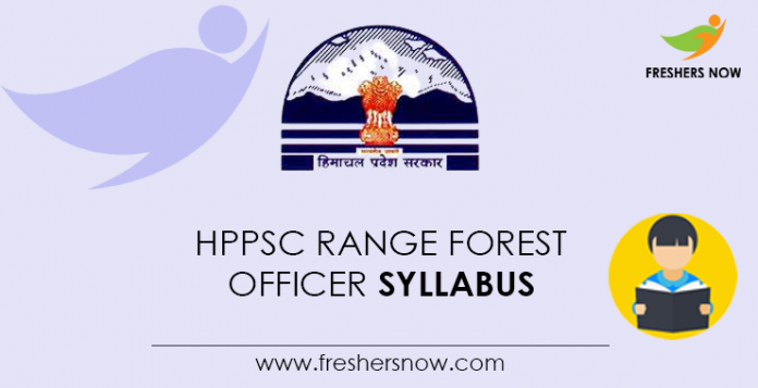 HPPSC Range Forest Officer Syllabus