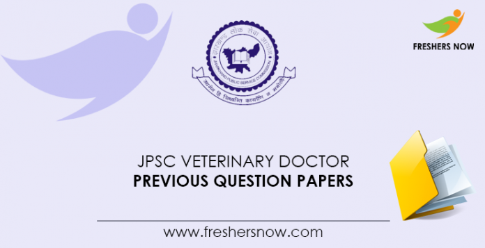 JPSC Veterinary Doctor Previous Question Papers