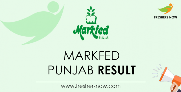 Markfed-Punjab-Result