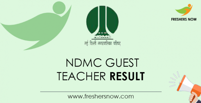 NDMC-Guest-Teacher-Result