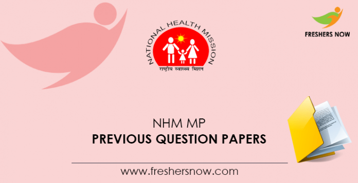 NHM MP Previous Question Papers