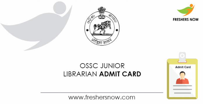 OSSC-Junior-Librarian-Admit-Card
