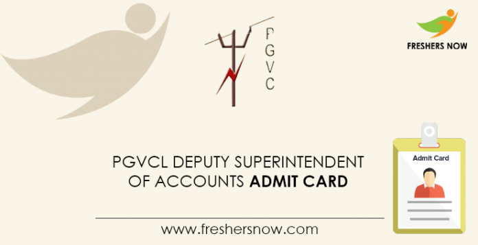 PGVCL-Deputy-Superintendent-of-Accounts-Admit-Card