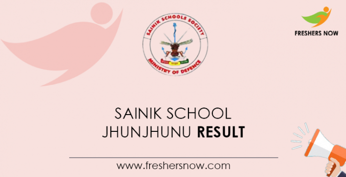Sainik-School-Jhunjhunu-Result