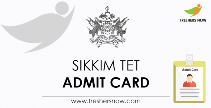 Sikkim-TET-Admit-Card