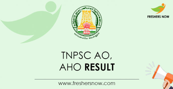 TNPSC-AO,-AHO-Result
