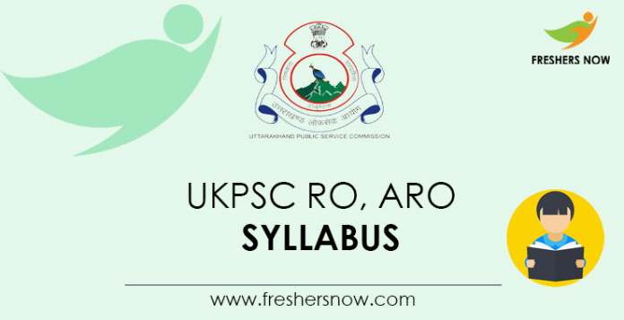 UKPSC-RO,-ARO-Syllabus