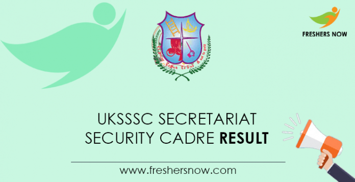 UKSSSC-Secretariat-Security-Cadre-Result