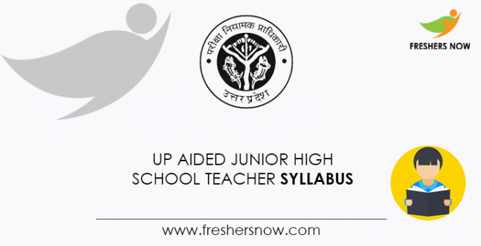 UP Aided Junior High School Teacher Syllabus