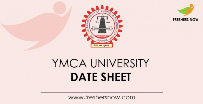 YMCA-University-Date-Sheet