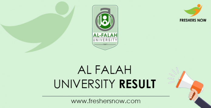 Al Falah University Result