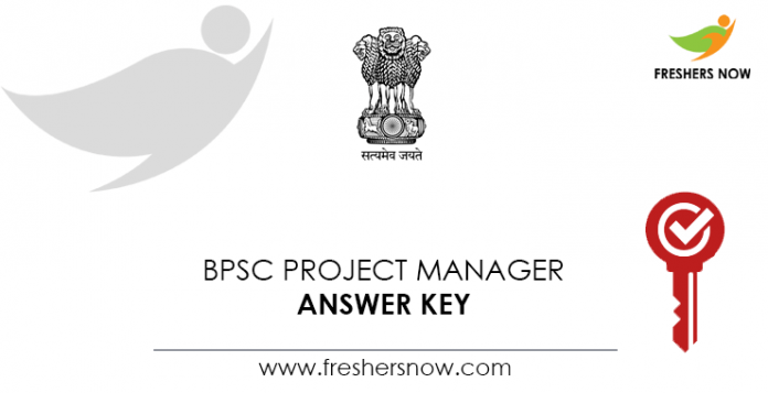 BPSC-Project-Manager-Answer-Key