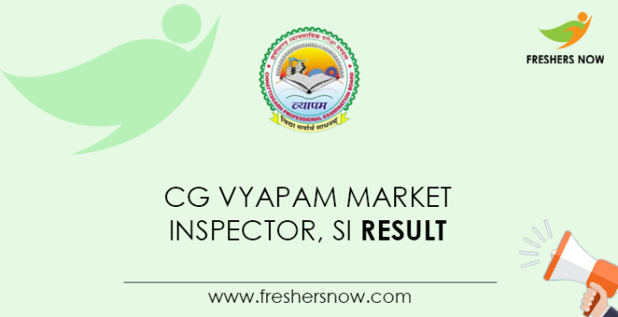 CG-Vyapam-Market-Inspector,-SI-Result