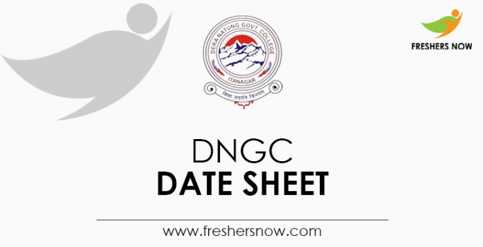 DNGC Date Sheet