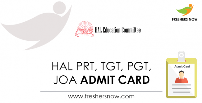 HAL-PRT,-TGT,-PGT,-JOA-Admit-Card