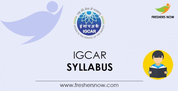 IGCAR-Syllabus